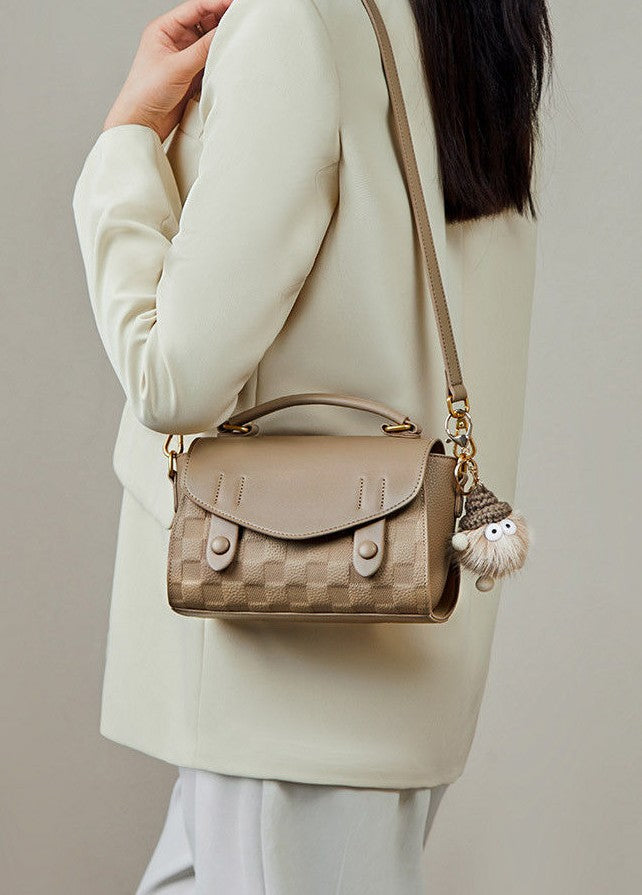 Light Premium Crossbody & Shoulder Bag with Cute Keychain Charm