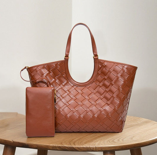 Ivette Woven Tote Bag
