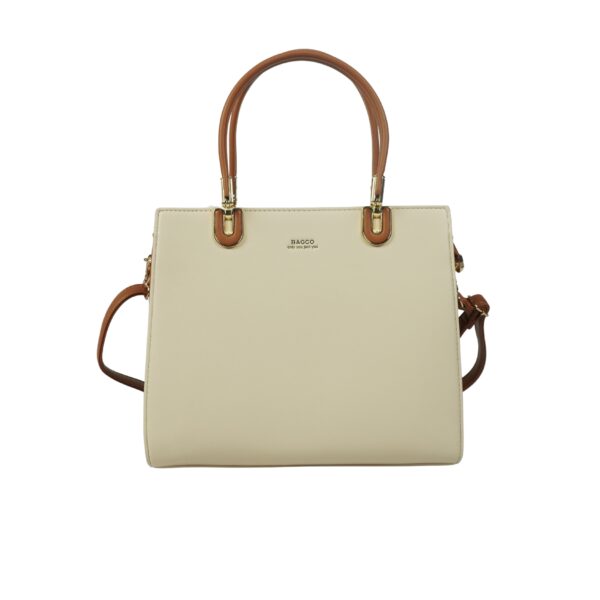 Elegant Two-Tone Handbag – Timeless Style & Versatility - Image 3