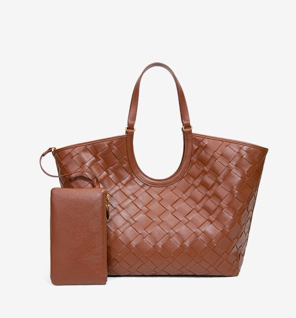 Ivette Woven Tote Bag - Image 4